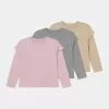 Friboo 3 PACK - Langarmshirt - Purple /beige/mottled Grey, Kinder -Günstiges Friboo Geschäft 08683709c12447bcb0e01512954d930e