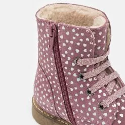 Friboo LEATHER - Schnürstiefelette - Mauve, Kinder -Günstiges Friboo Geschäft 0ed5f5e6948242d6ac5f6250e89a3a1d