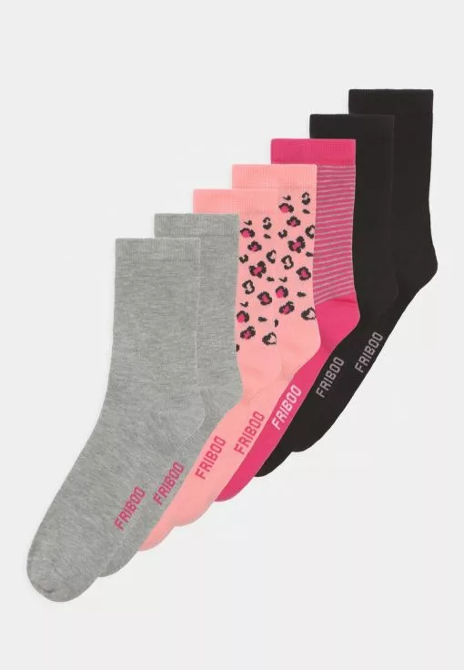Friboo 7 PACK - Socken - Black/grey/pink, Kinder -Günstiges Friboo Geschäft 213299e187cf46e1842a54ffcd6a64b8