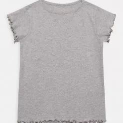 Friboo 3 PACK GIRL RIB TEE - T-Shirt Basic - 401 - Light Pink_102 - Grey_503 - Dark Blue, Kinder -Günstiges Friboo Geschäft 246a9855056a494bbb578c953c3b2ce0