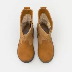 Friboo LEATHER - Stiefel - Cognac, Kinder -Günstiges Friboo Geschäft 2728e68be2ab4429b03f8c684216ac24