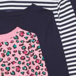 Friboo 4 PACK - Langarmshirt - Pink/dark Blue, Kinder -Günstiges Friboo Geschäft 2de20cfa5d1347459070dfd3626b4055