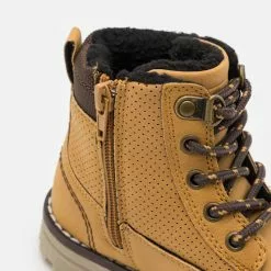 Friboo Schnürstiefelette - Camel, Kinder -Günstiges Friboo Geschäft 3151dad01bdd49269b11c4bd7ff8cc59