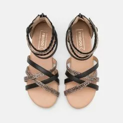 Friboo Riemensandalette - Black, Kinder -Günstiges Friboo Geschäft 3d8bbf4bb7f54b159f10b22022704287