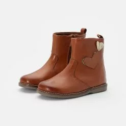 Friboo LEATHER BOOTIES - Stiefelette - Cognac, Kinder -Günstiges Friboo Geschäft 415b177460104077a3b6cb495d7e10f4
