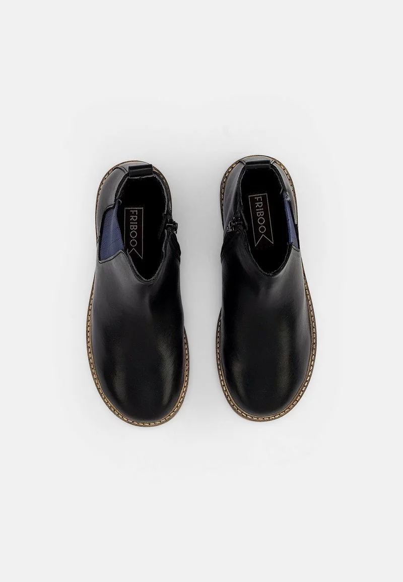 Friboo LEATHER - Stiefelette - Black, Kinder 6 Friboo LEATHER - Stiefelette - Black, Kinder – Bild 4