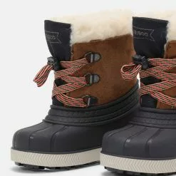 Friboo LEATHER UNISEX - Snowboot/Winterstiefel - Cognac, Kinder -Günstiges Friboo Geschäft 5c7b688527b34522900df05f24ab90a4