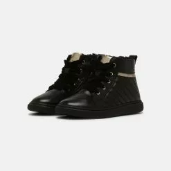 Friboo LEATHER - Schnürstiefelette - Black, Kinder -Günstiges Friboo Geschäft 5dd3894ec1f14aa5ad2f4caea8dcf249