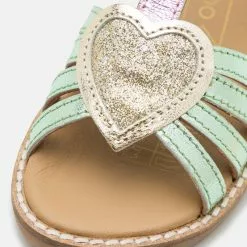 Friboo LEATHER - Riemensandalette - Gold, Kinder -Günstiges Friboo Geschäft 5f762f6c60ca44e5b34d82337cbfa38c