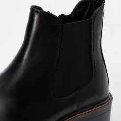 Friboo LEATHER BOOTIES - Stiefelette - Black, Kinder -Günstiges Friboo Geschäft 78f5334198134233b117f9c11f12f9cc