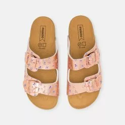 Friboo Pantolette Flach - Rose Gold-coloured, Kinder -Günstiges Friboo Geschäft 93b8b02c1fe9433c85c6c6c5b0d4f33e