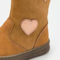 Friboo LEATHER - Stiefel - Cognac, Kinder -Günstiges Friboo Geschäft 961b0376f69e403a8a47fdf64cbec213