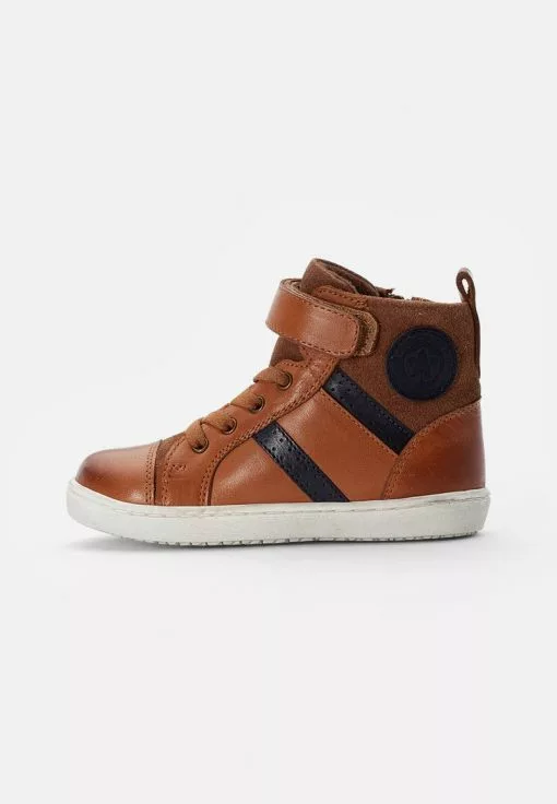 Friboo LEATHER BOOTIES - Sneaker High - Cognac, Kinder -Günstiges Friboo Geschäft 9714d56ec1824e50a7d15910d44e543b