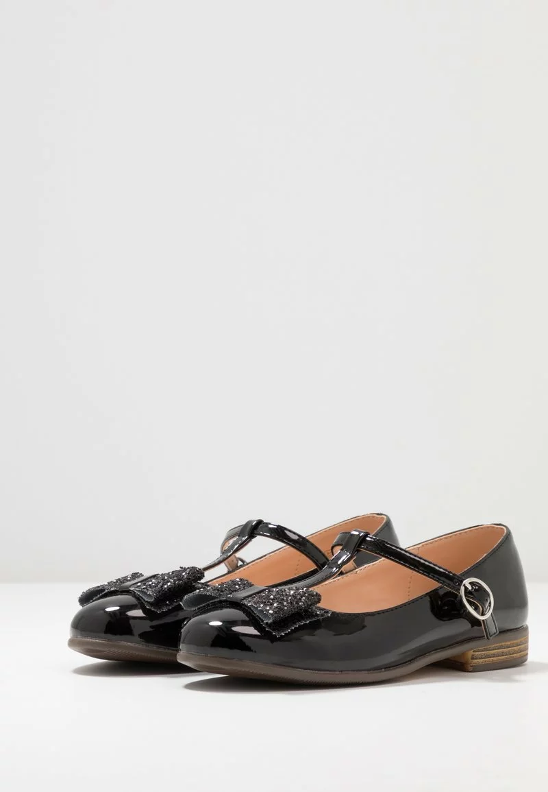 Friboo Riemchenballerina - Black, Kinder 6 Friboo Riemchenballerina - Black, Kinder – Bild 4