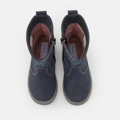 Friboo LEATHER - Stiefel - Blue-grey, Kinder -Günstiges Friboo Geschäft 9b1ad65a7fd440248d1bb0f5d97661d3