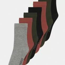 Friboo 7 PACK UNISEX - Socken - Black/khaki/grey