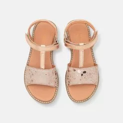 Friboo LEATHER - Riemensandalette - Rose Gold Coloured, Kinder -Günstiges Friboo Geschäft a73d0936f632426babe447b11cd03bee