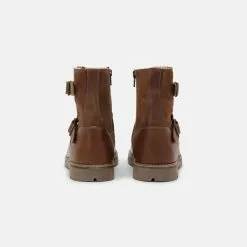 Friboo LEATHER - Stiefelette - Dark Brown, Kinder -Günstiges Friboo Geschäft bd23cd8523bd45b797f9968c08db68ec