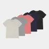 Friboo BASIC GIRLS 5 PACK - T-Shirt Basic - Multi-coloured, Kinder