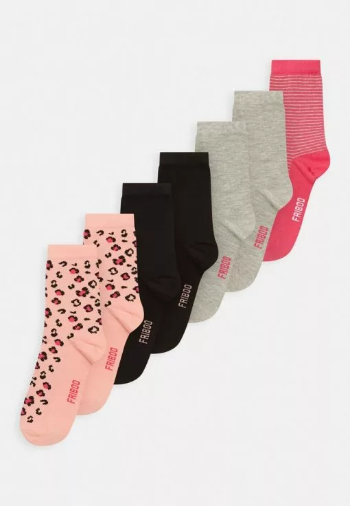 Friboo GIRLS 7 PACK - Socken - Grey/pink/black, Kinder -Günstiges Friboo Geschäft c9635885d02b49daa1bdc04c990ed5bc