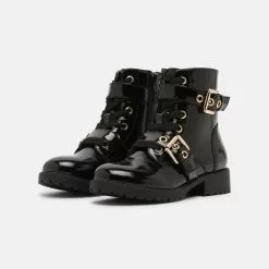 Friboo Schnürstiefelette - Black, Kinder -Günstiges Friboo Geschäft cf3d0ea6af06415eae8c5299748af095