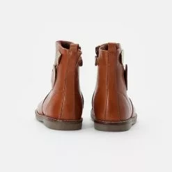 Friboo LEATHER BOOTIES - Stiefelette - Cognac, Kinder -Günstiges Friboo Geschäft da537eb70f4d4385b0c7fa08d70761e3