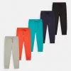 Friboo BASIC BOYS SWEATPANTS 5 PACK - Jogginghose - Multi-coloured, Turquoise, Grey, Kinder