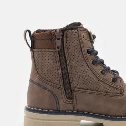 Friboo Schnürstiefelette - Dark Brown, Kinder -Günstiges Friboo Geschäft f1f9e70500c3430d92529f2c59c36635