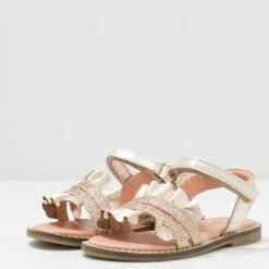 Friboo LEATHER - Riemensandalette - Gold, Kinder -Günstiges Friboo Geschäft f4dfba08f05043db8a509f7e7149a46d