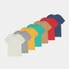 Friboo BASIC BOY TEE 7 PACK - T-Shirt Basic - Multi-coloured/dark Blue/red, Kinder -Günstiges Friboo Geschäft f532d6f810db48fc9396cc1ff0796005