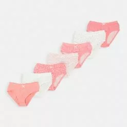 Friboo 7 PACK - Slip - Pink/white, Kinder